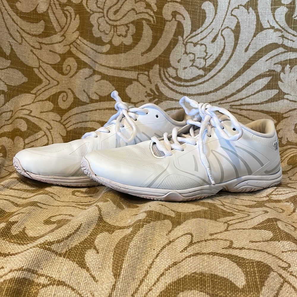 Varsity white sideline cheer shoes